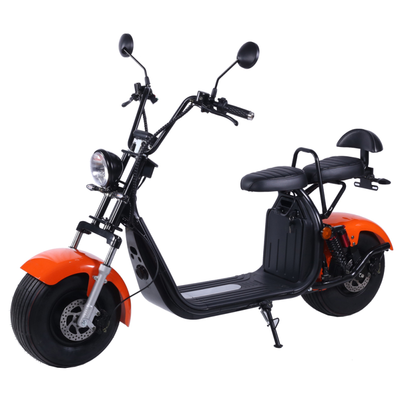 Dutch Warehouse Clearance Inventory Electric Scooter 2000w 20Ah Europe Warehouse Fat Tire Two Wheel Citycoco Adult for Sale HR2-2 45km/h