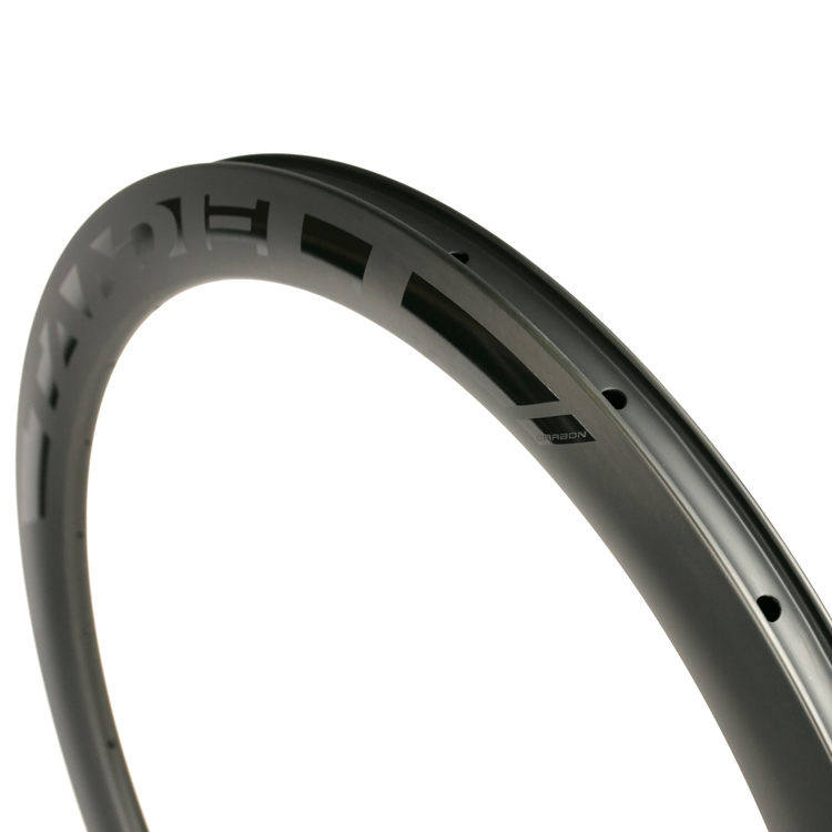 RD50X18 50mm Clincher Road Disc Carbon Rims Tubeless Ready