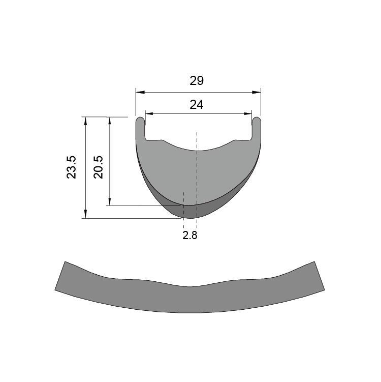 Vague SL 24 MTB XC Rims