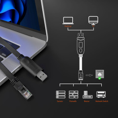 U2RJ45-A | Cisco USB Console Cable - USB to RJ45