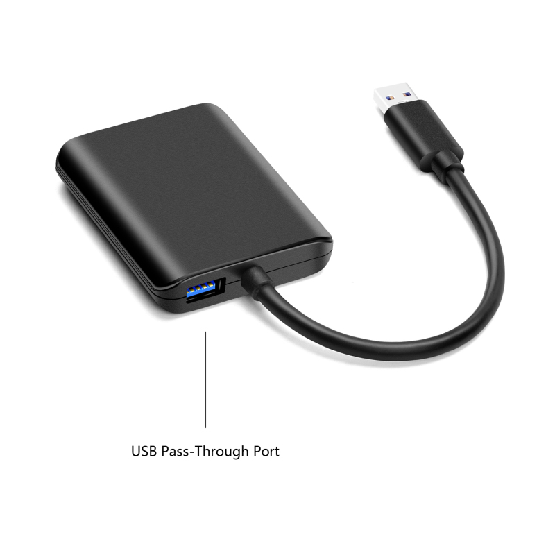 CU200 | USB 3.0 to Dual Port Gigabit Ethernet Adapter w/ USB Port