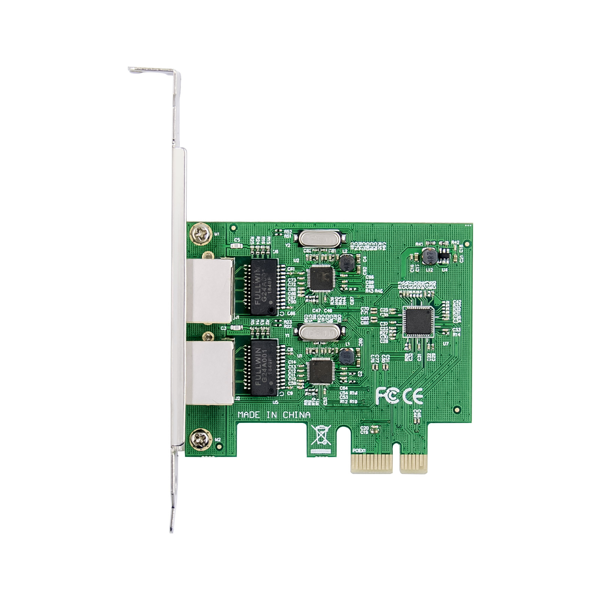 PCIE-NT3100 | Dual Port Gigabit PCI Express Server Network Adapter Card - PCIe NIC