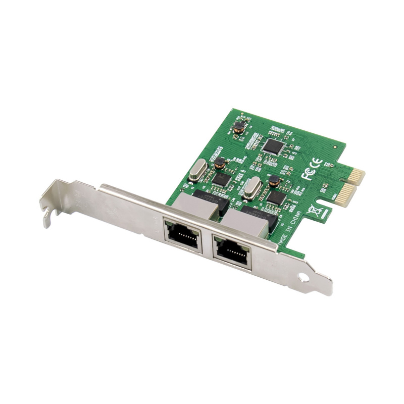 PCIE-NT3100 | Dual Port Gigabit PCI Express Server Network Adapter Card - PCIe NIC