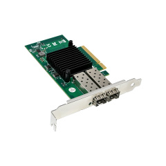 PEX10GSFP-723 | 2-Port 10G Fiber Network Card with Open SFP+ - Intel JL82599ES