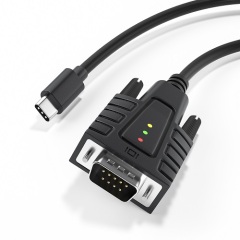 USB232A-B-C | Usb-C to Serial Adapter with 3 x Monitoring LEDs