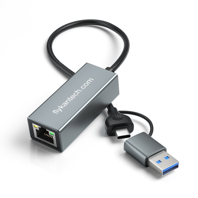 LAN-UC8154 | USB 3.0 A/C to Gigabit Ethernet Network Adapter