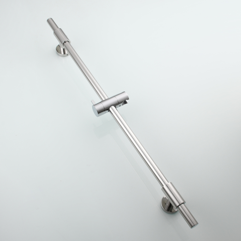 Tecmolog Stainless Steel Shower Slide Bar with Height/Angle Hangheld 5 Function Shower Head,SBH268-78