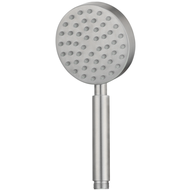 Tecmolog Stainless Steel Pressurized Shower Head,Brushed Nickel Bathroom Handheld Shower Head,BS171