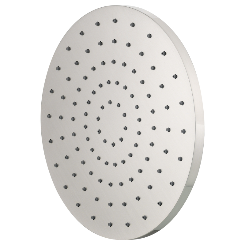 Tecmolog ABS Plastic 10 inch Shower Head,Brushed Nickel High Pressure Rainfall Shower Head,BD167NA