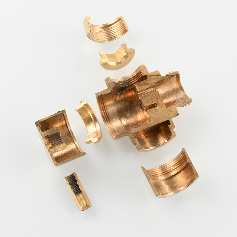 Tecmolog Sink Valve Diverter M22 x M24, Brass Faucet Splitter for Kitchen, Faucet Adapter 2 Way, SBA021C/SBA021CB/SBA021CNA