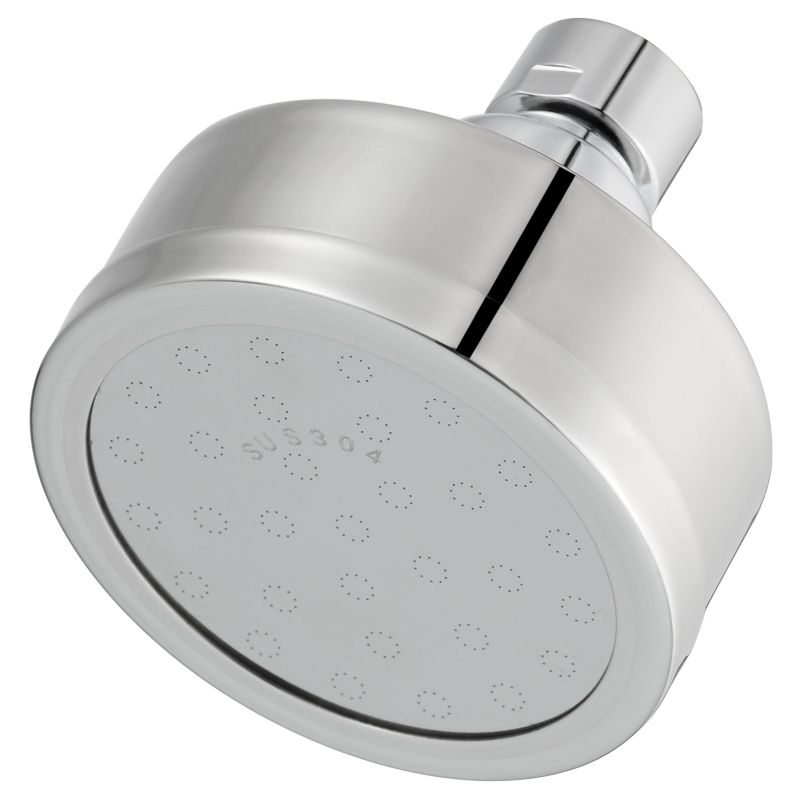 Tecmolog Stainless Steel Brushed Nickel Shower Head, Pressurized Water Saving and 360°  Rotate Shower Head