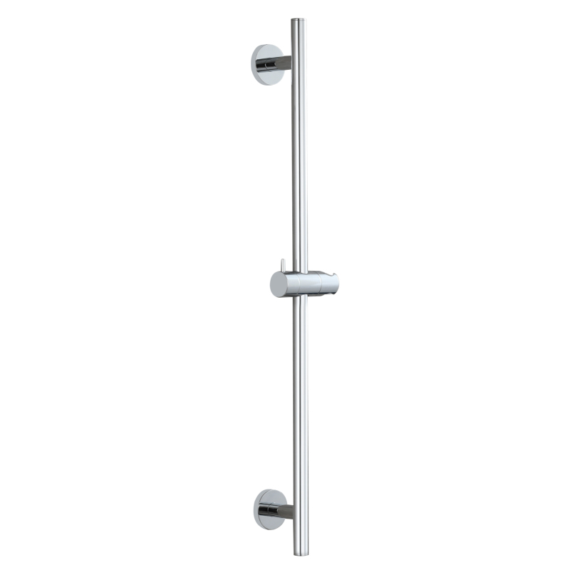 Tecmolog Brass 27.55-Inch Slide Bar with Adjustable Brass Shower Holder for Bathroom Wall Mount