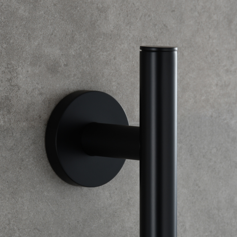 Tecmolog Brass 27.55-Inch Slide Bar with Adjustable ABS Plastic Shower Holder for Bathroom Wall Mount