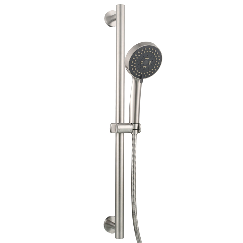 Tecmolog Stainless Steel Shower Slide Bar,with Adjustable Shower Head Holder,SBH260