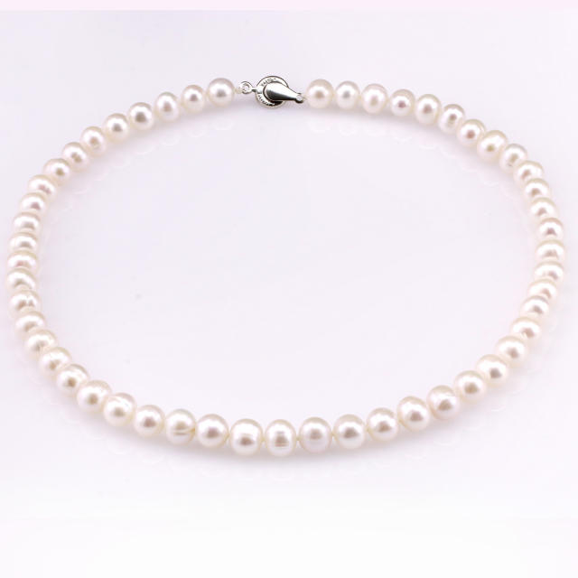 Natural Pearls Necklace 9mm ZZ004