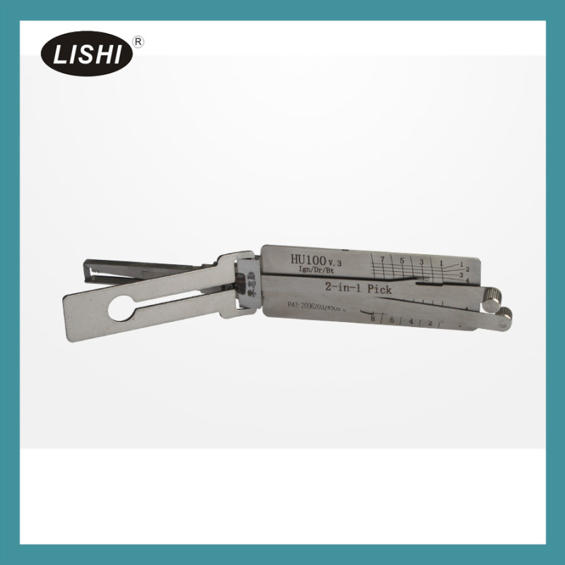 LISHI Decoder Picks HU100 2 IN 1 For New OPEL Last One Clearance Sale