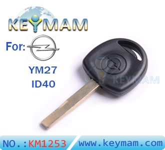 Opel ID40 transponder key