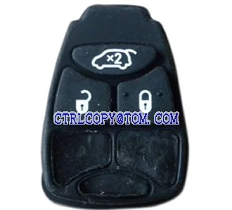 Chrysler 3 button rubber (10pcs/lot)