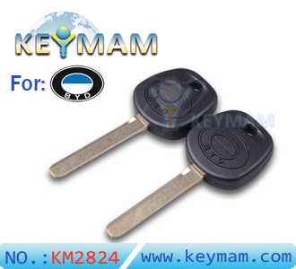 BYD transponder key shell