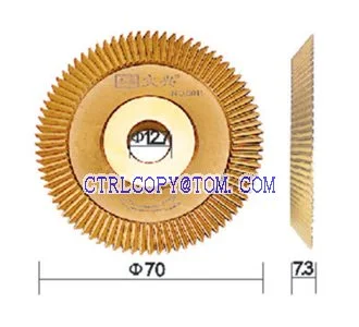 80-Tooth double sided titanium cutter [For BW100E1、100F]