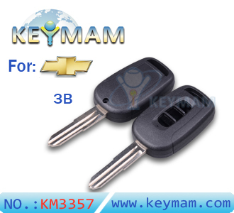 Chevrolet Captiva 3 button remote key shell