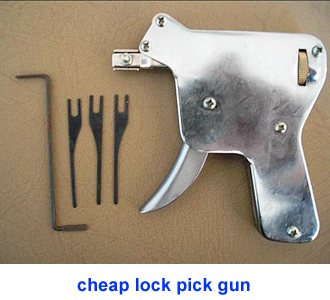 Cheap lock pick gun