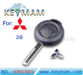 Mitsubishi 2 button remote key shell