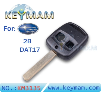 Subaru 2 button remote key shell