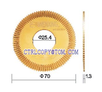 Three sided titanium cutter [For BW100E1、100-F]