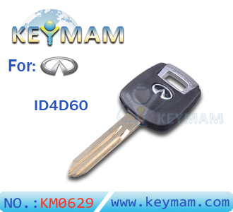 Infiniti ID4D60 transponder key