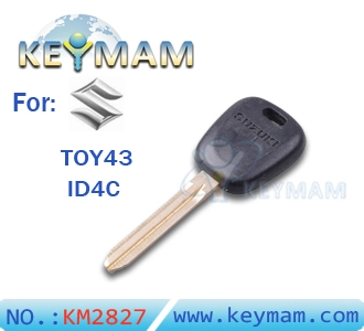 Suzuki ID4C transponder key