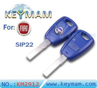 Fiat remote key shell (blue color )