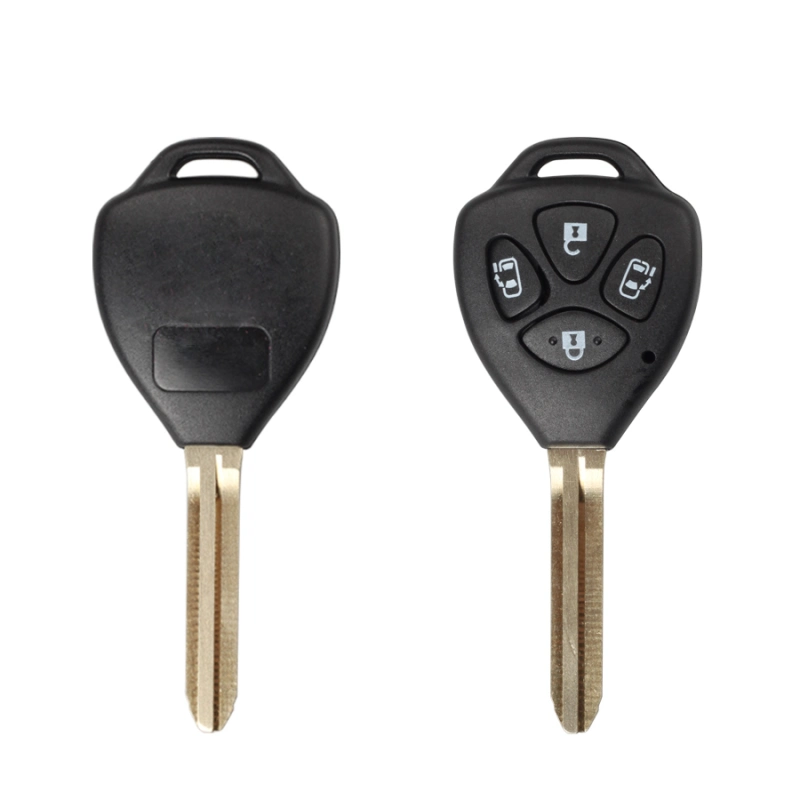 Remote Key Shell 4 Button (With Sticker With Sliding Door) For Toyota 5pcs/lot