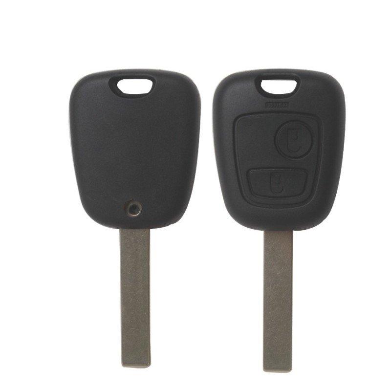 Remote Key Shell 2 Button HU83 (Without Logo) For Peugeot 10pcs/lot