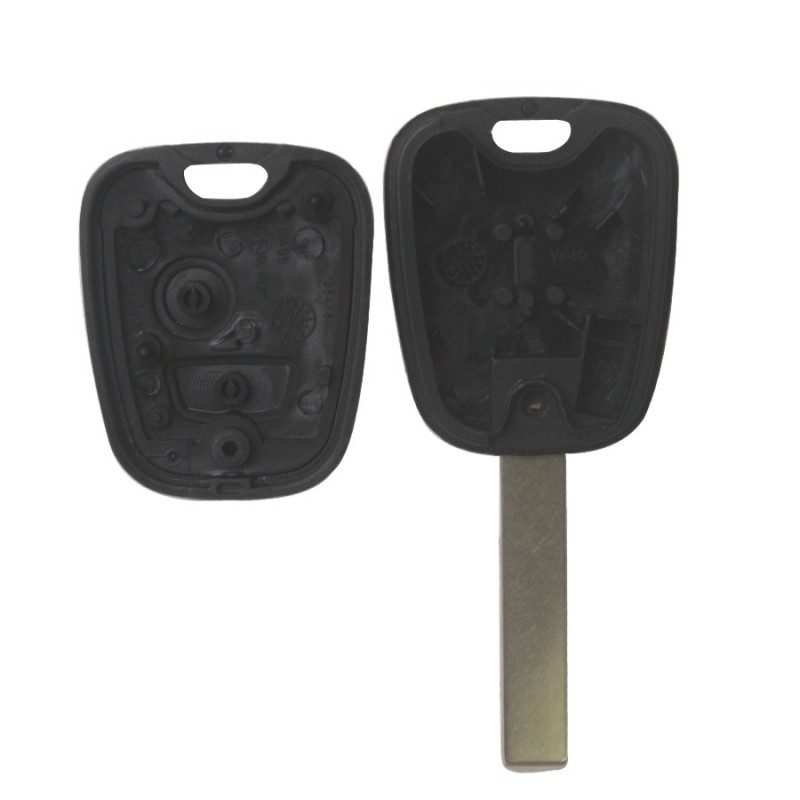 Remote Key Shell 2 Button HU83 (Without Logo) For Peugeot 10pcs/lot