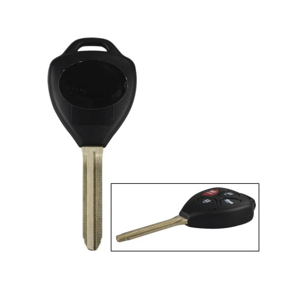 Remote Key Shell 4 Button (With Red Dot Have Concave Position With Sticker) for Toyota 5pcs/lot