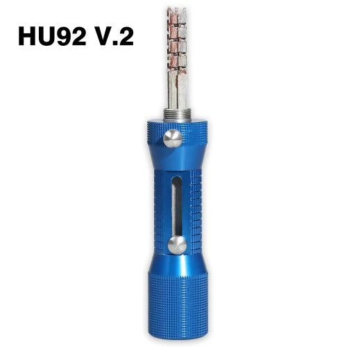 2 in 1 HU92 V.2 Professional Locksmith Tool for Audi VW HU92 Lock Pick and Decoder Quick Open Tool