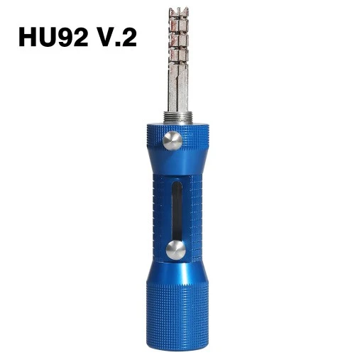 2 in 1 HU92 V.2 Professional Locksmith Tool for Audi VW HU92 Lock Pick and Decoder Quick Open Tool