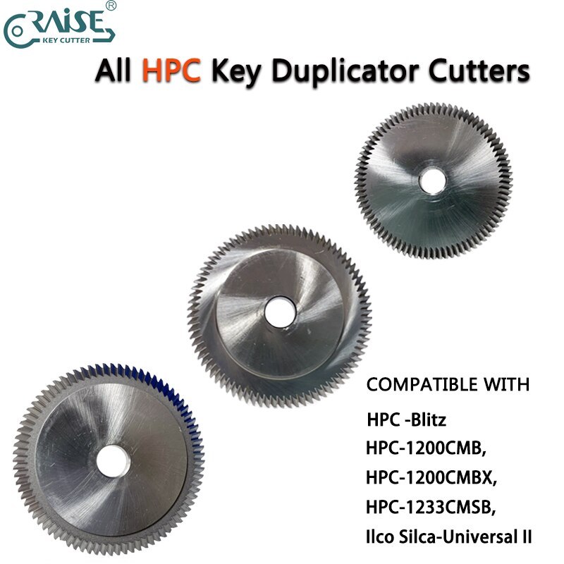 HPC Key Machine Cutter CW-1011 CW-1012 CW-1013 CW-1014 CW-20FM CW-6010 CW-90MC  Cutter For HPC Key Duplicator Locksmith Tools