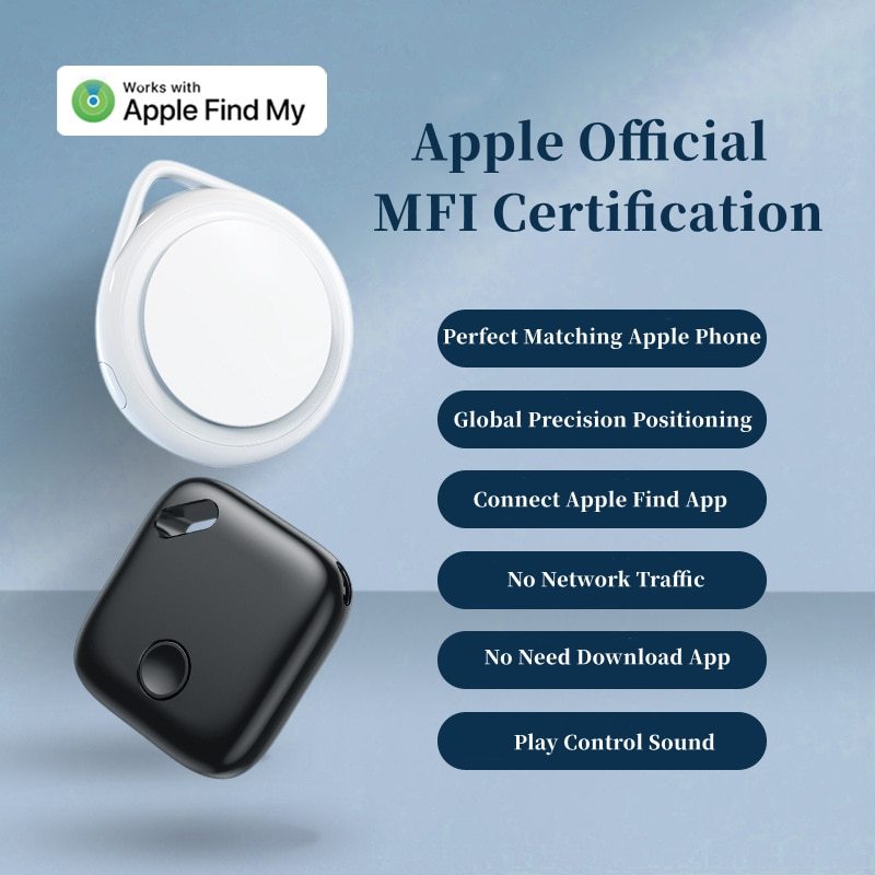 Itag Find My Locator Mini GPS Tracker Apple Positioning Anti-loss Device For Elderly Children And Pets Work With Apple Find My
