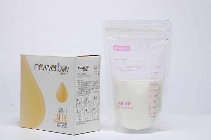 Breastmilk storage bag