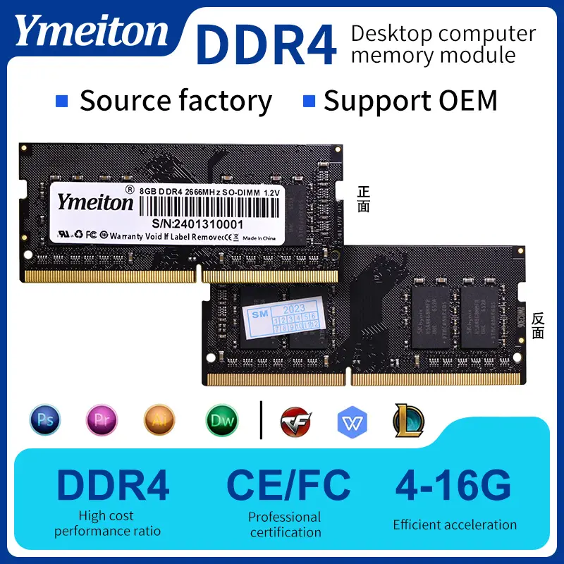 Ymeiton / OEM | RAM Memory Bank | Computer Hardware | NB DDR4