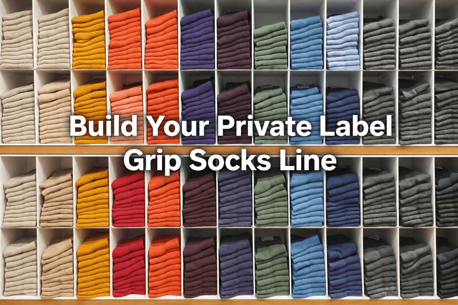 private label grip socks manufacturer in china colorful sock inventory display factory production