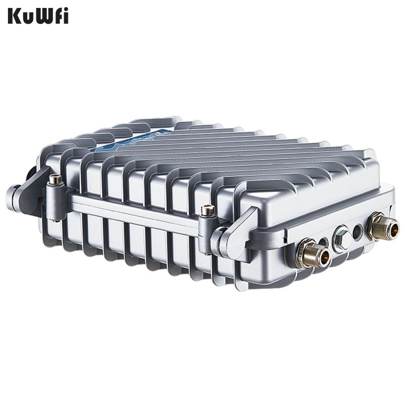 KuWFi 300Mbps Outdoor Router 500mW Wireless Bridge&Repeater  WiFi Signal Amplifier Long-Range Access Point CPE Router 2*8dBi