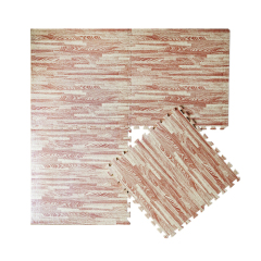 Wood Grain EVA Foam Puzzle Mat