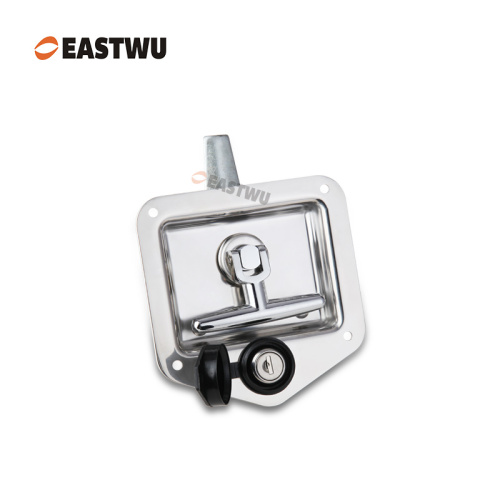 SUS304 Keyed Alike Trailer Lock Cut Out 102*93mm