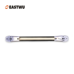 Chrome Handle with Leather--covered LED Entry Door Handle（Overall Length311.2mm C.C.250mm）
