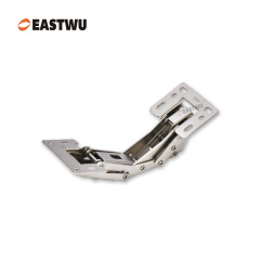 Nickel RV Soft Close Cupboard Door Hinge Cold-rolled Steel NO Drilling Opening Angle 150°