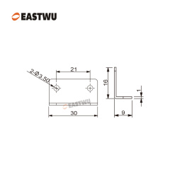 Nickel Steel Striking Plate Steel Size 30X16mm Anti-impact,strong and durable