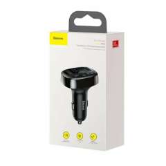 Baseus Wireless Bluetooth Car FM Transmitter MP3 Player 2 USB Charger Handsfree